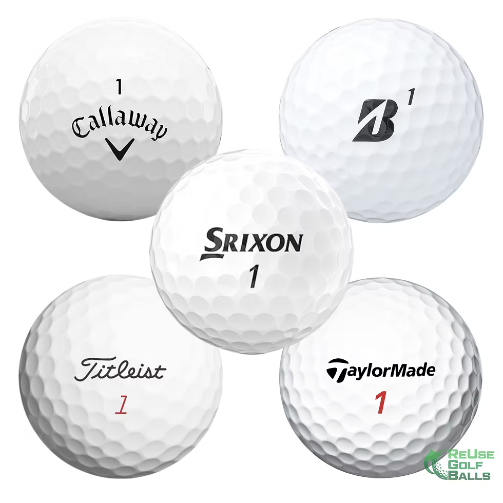 Assorted Dozen Of Golf Balls