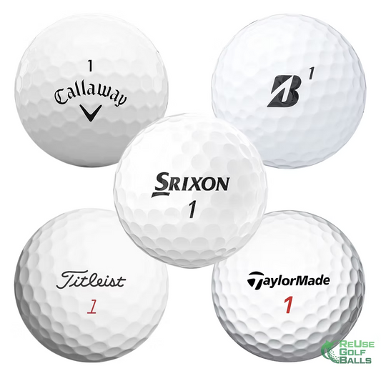 Assorted Dozen Of Golf Balls